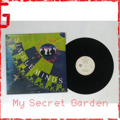 Simple Minds - Street Fighting Years 1989 UK Version Vinyl LP Gatefold ***READY TO SHIP from Hong Kong***